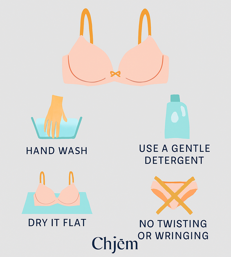 mẹo giặt đồ lót đúng cách